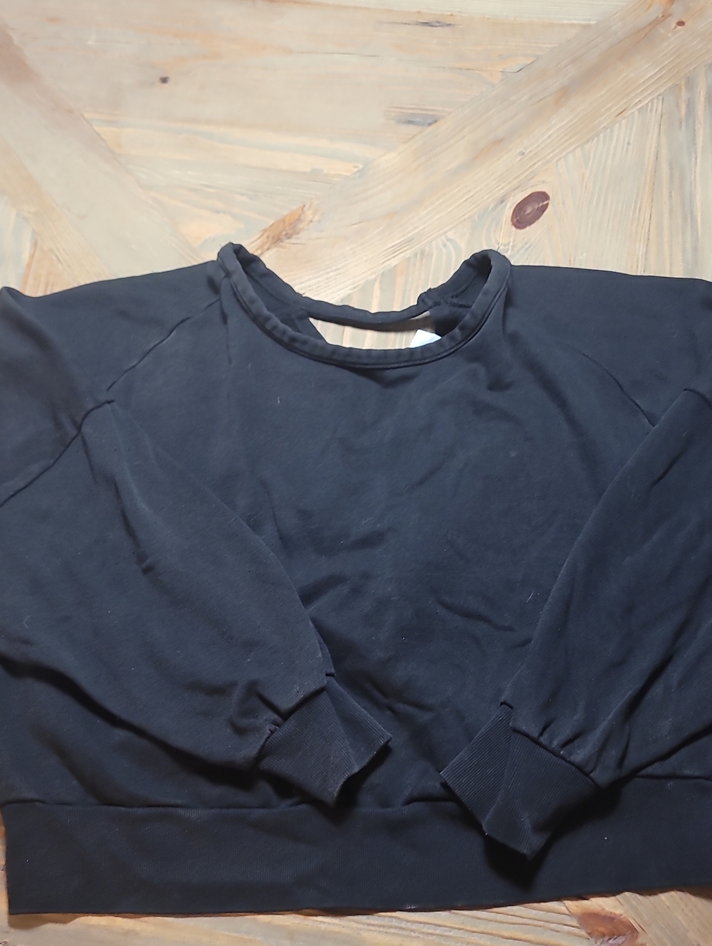 Black Women's Crewneck Sweatshirt